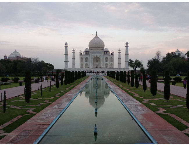 taj mahal by train from delhi