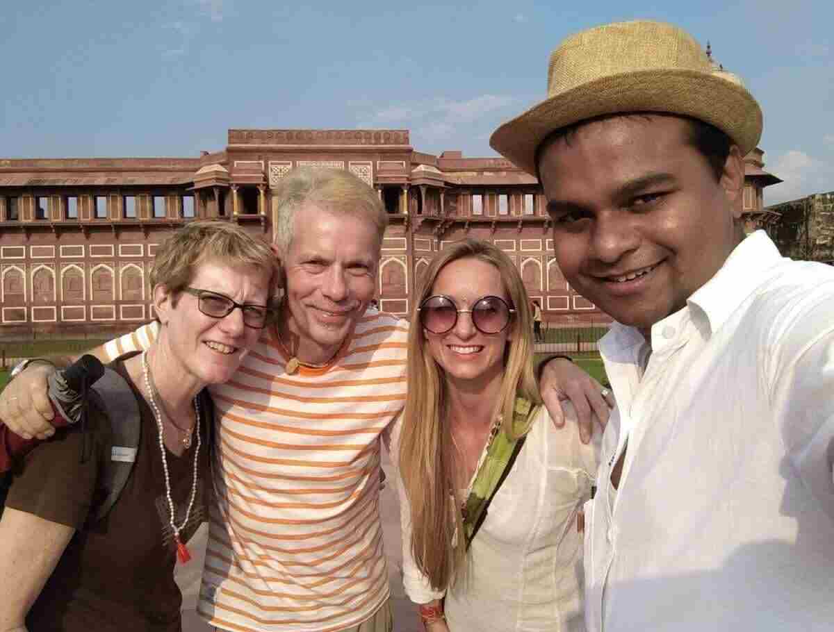 1769861764 0 Tourist Enjoying India Trip With Guide